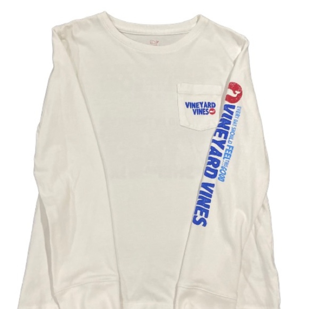 Vineyard vine boys long sleeve tee medium 10-12
